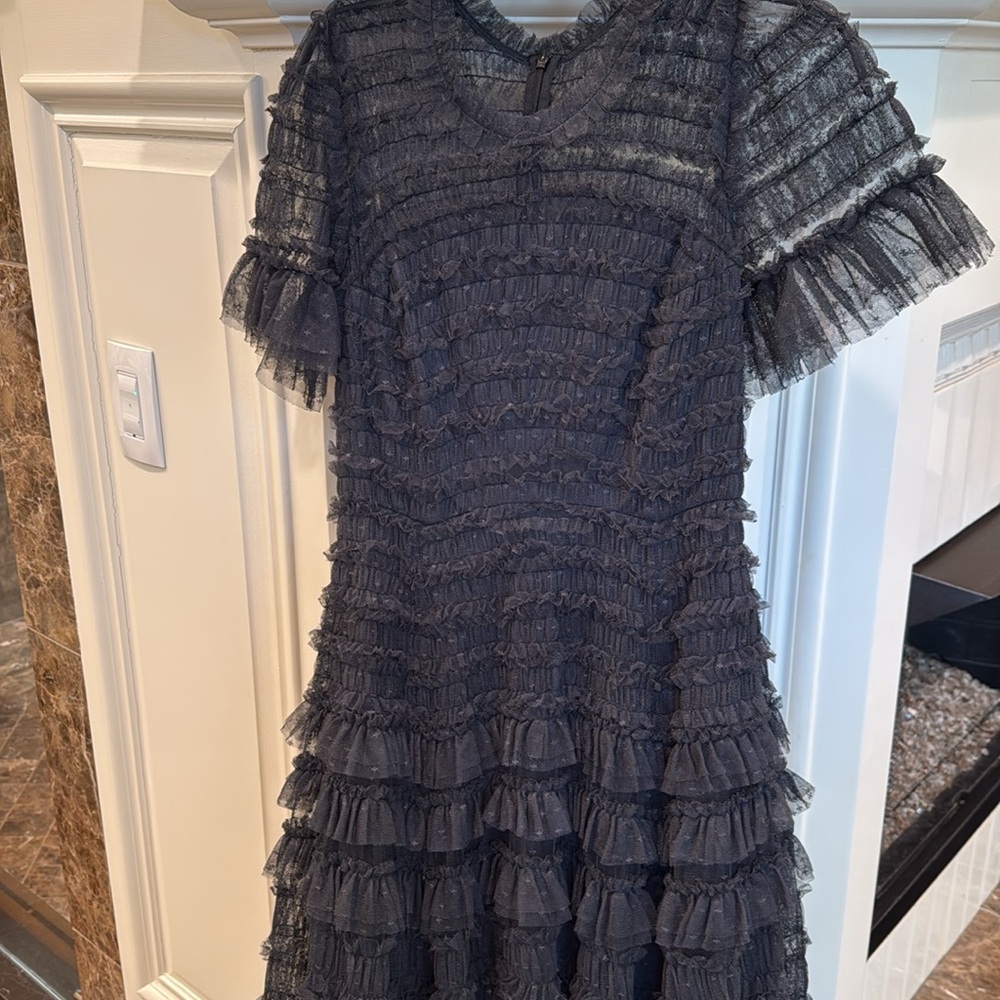 Needle & Thread Black Gown 4